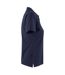 Womens/ladies Neptune Polo Shirt Navy James Harvest-2