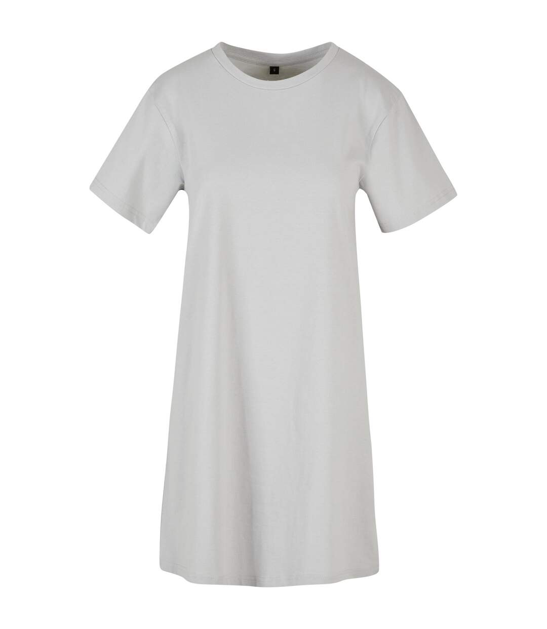Robe T-shirt Femme Gris Pâle Build Your Brand-1