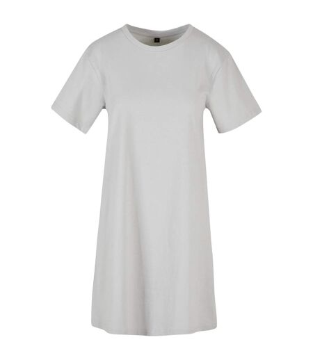 Robe T-shirt Femme Gris Pâle Build Your Brand