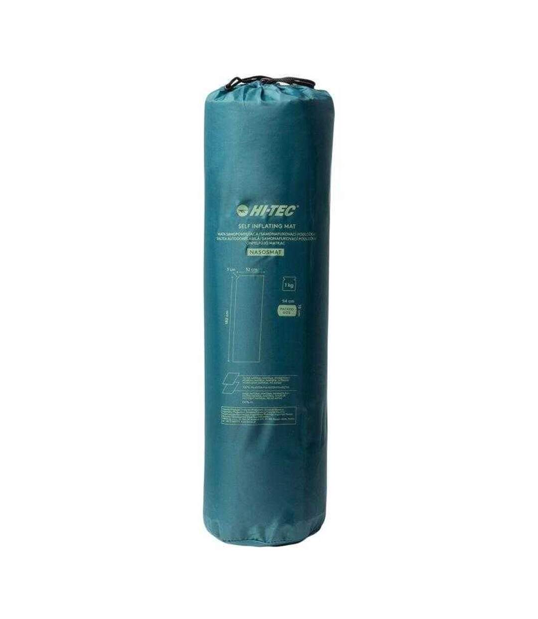 Tapis Autogonflant Camping Nasosmat Taille Unique Bleu Vert Hi-Tec-3
