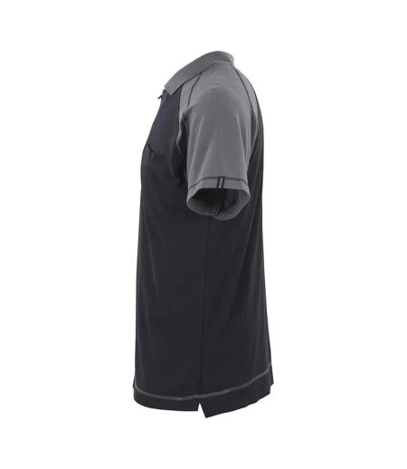Polo Image Bianco Homme Noir Anthracite Mascot