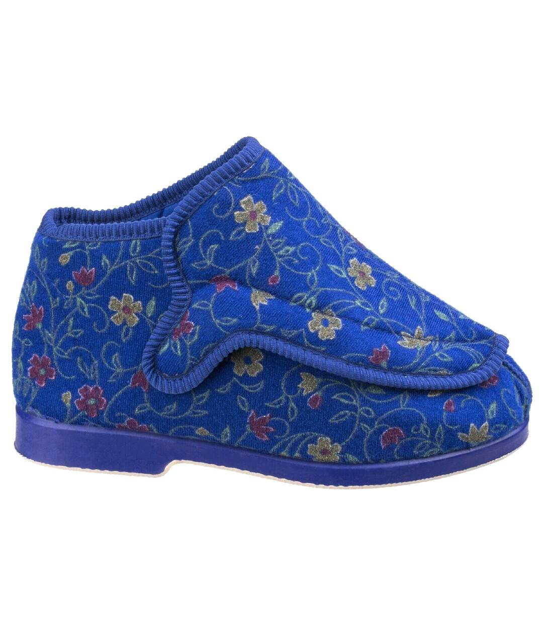 Rhona chaussons femme bleu GBS