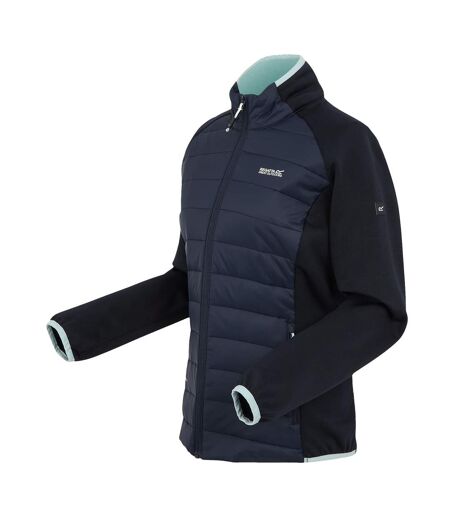 Womens/ladies clumber v hybrid jacket navy/icy morn Regatta
