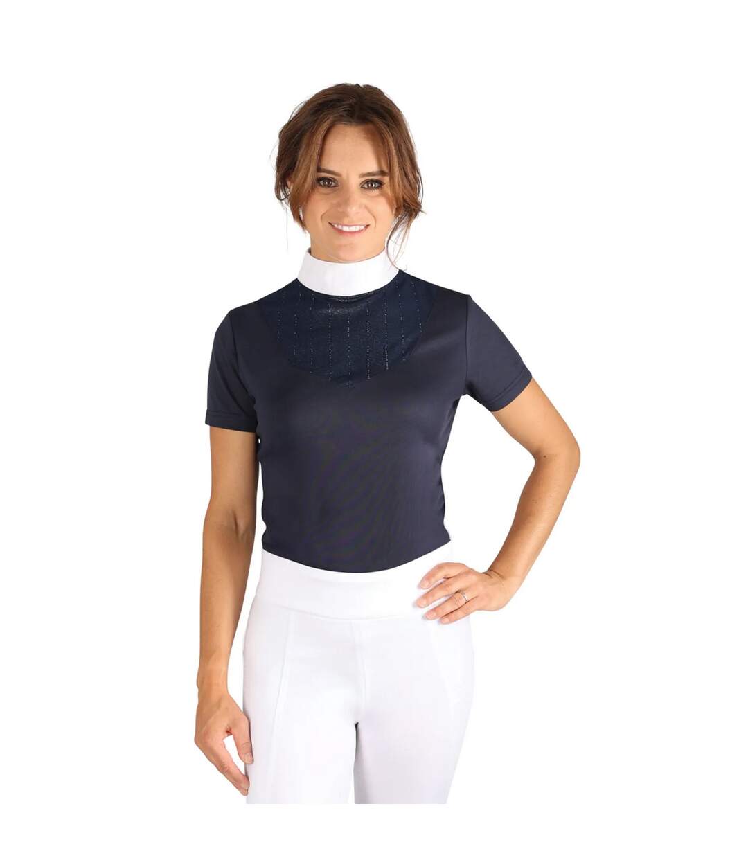 Haut de spectacle lettie femme bleu marine Hy-1