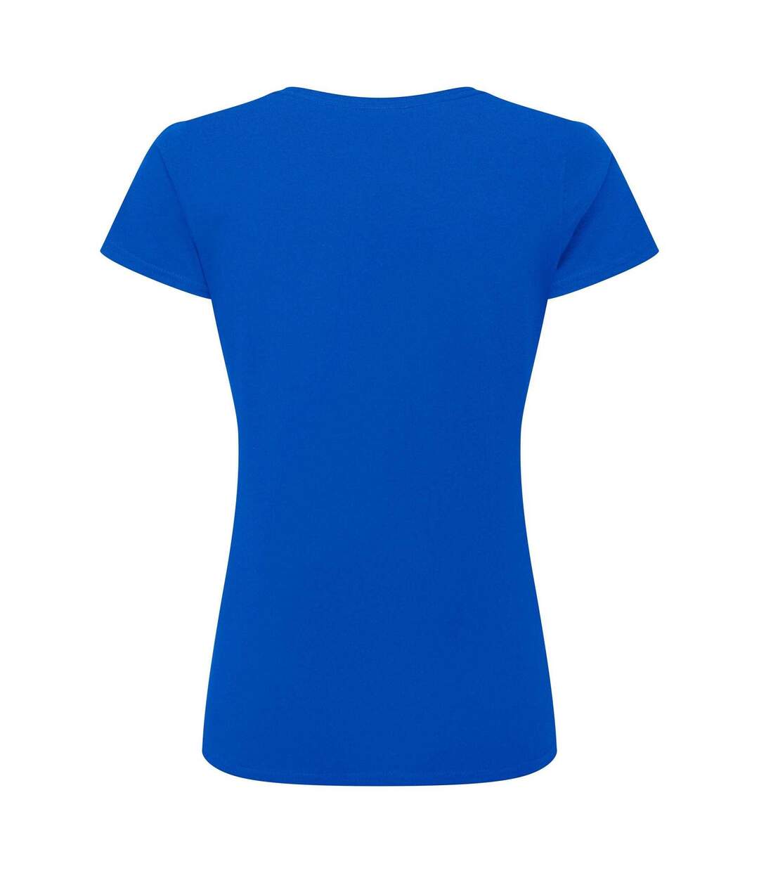 Womens/ladies Authentic Classic T-shirt Bright Royal Russell-2