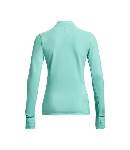 Womens/ladies Qualifier Long-sleeved Running Top Blue Under Armour