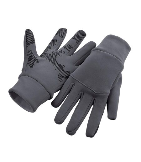 Gants De Sport Tactiles S-m Gris Foncé Beechfield