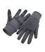 Gants De Sport Tactiles S-m Gris Foncé Beechfield-1