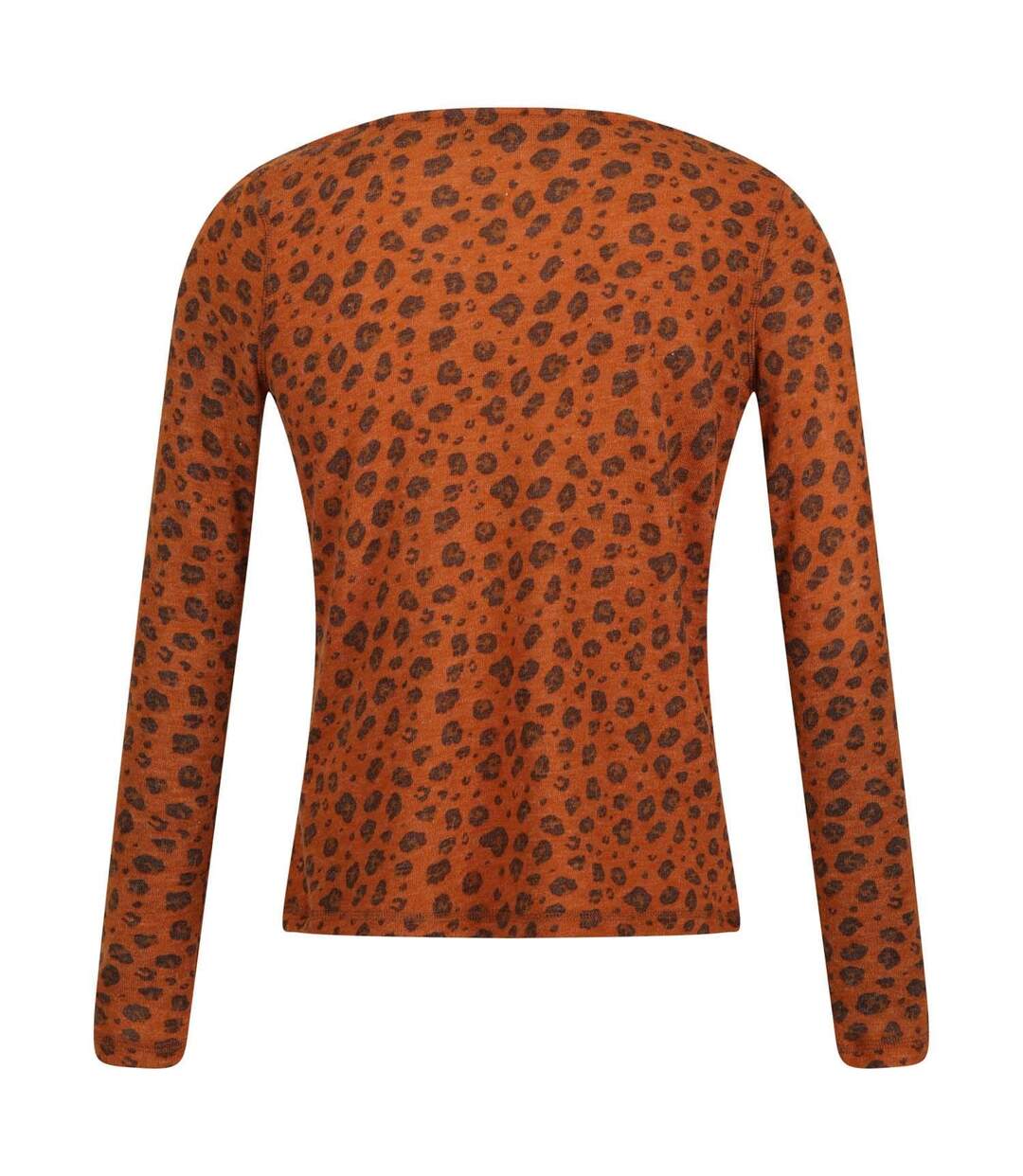 Womens/ladies Frayda Lightweight Cowl Neck Top Orange Regatta-2