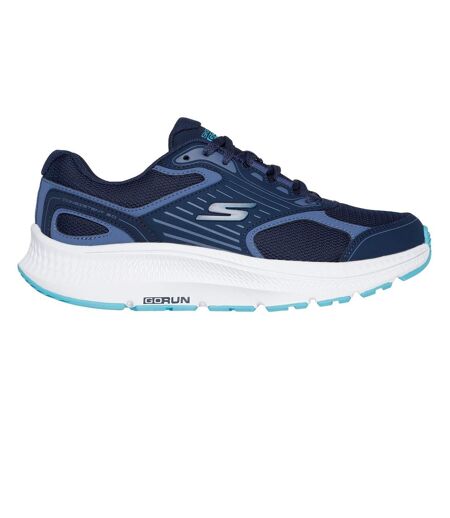 Womens/ladies Go Run Consistent 2.0 Advantage Trainers Navy Blue Skechers