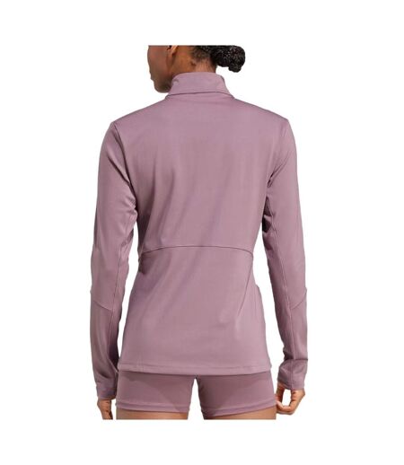 Haut d'entrainement Mauve Femme Adidas Hyglm - M