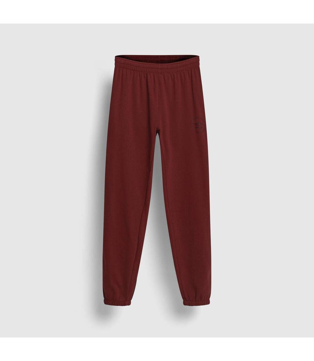 Mens Relaxed Fit Jogging Bottoms Red Pear Umbro-1