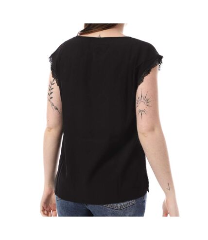 T-Shirt Noir Femme Only Pelina