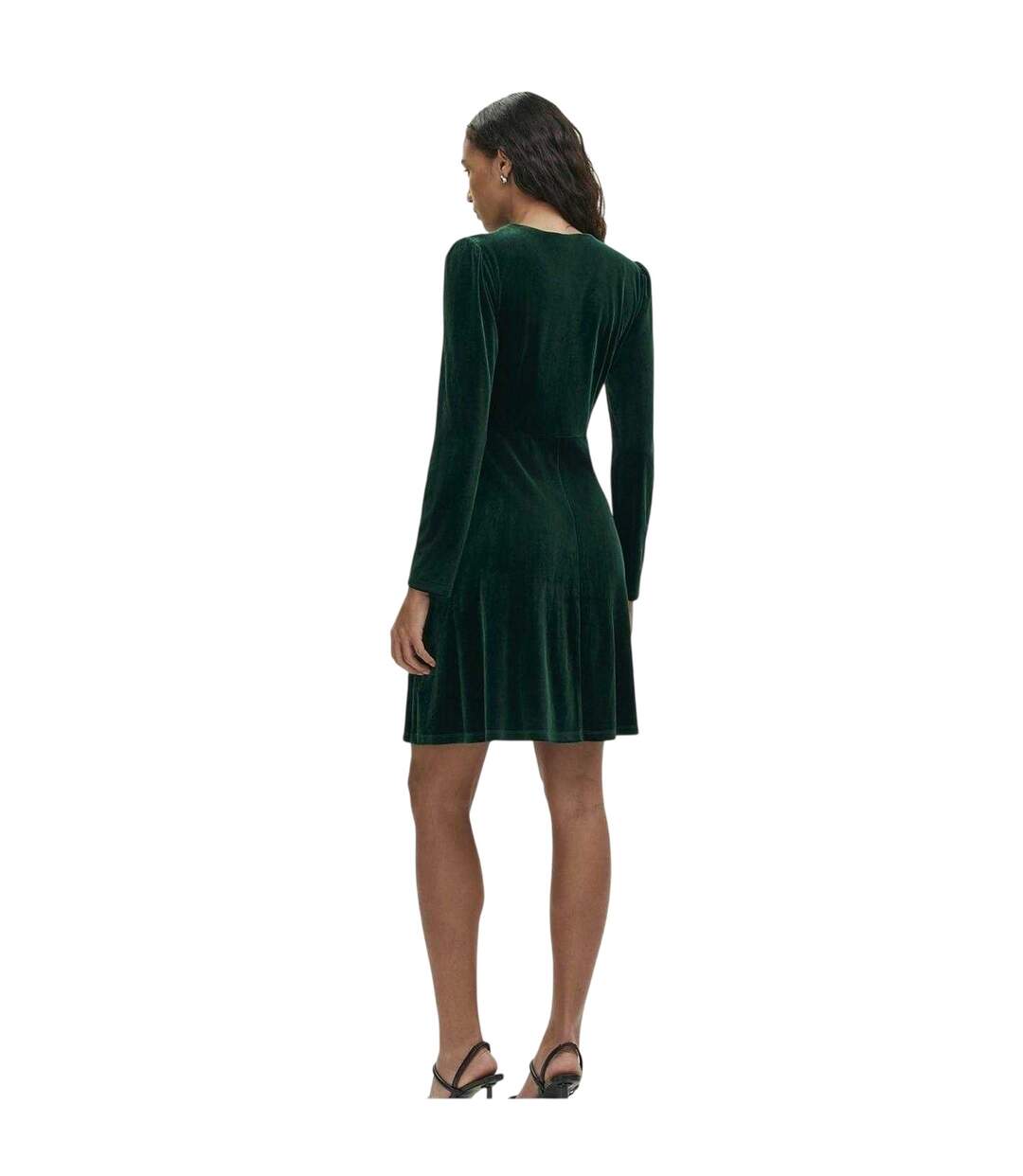 Robe Rae Femme Vert Foncé Finery-2
