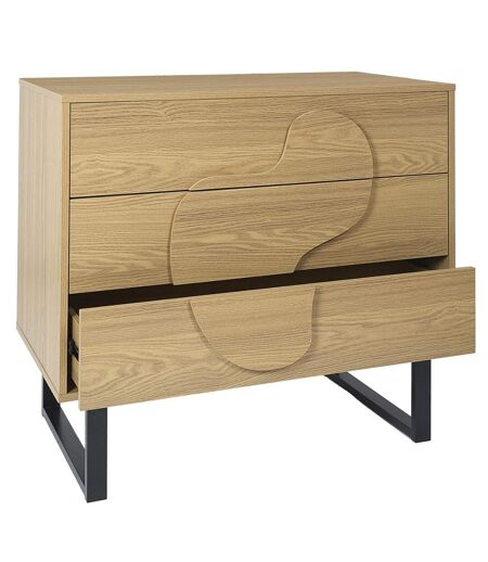 Commode 3 tiroirs CALYPSO - Beige