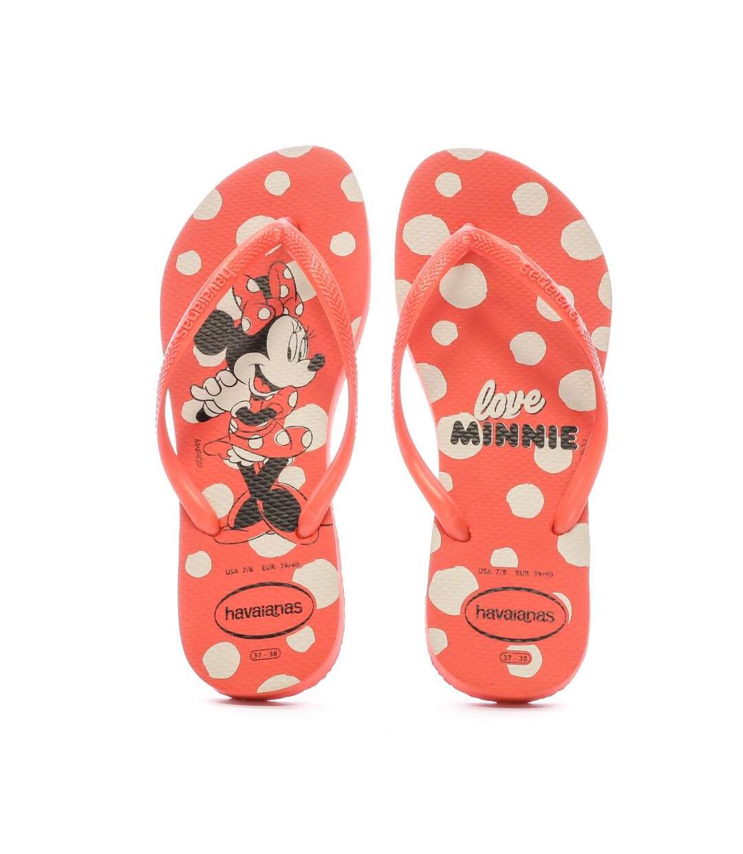 Tongs Rouge Femme Havaianas Slim Disney - 35/36-2