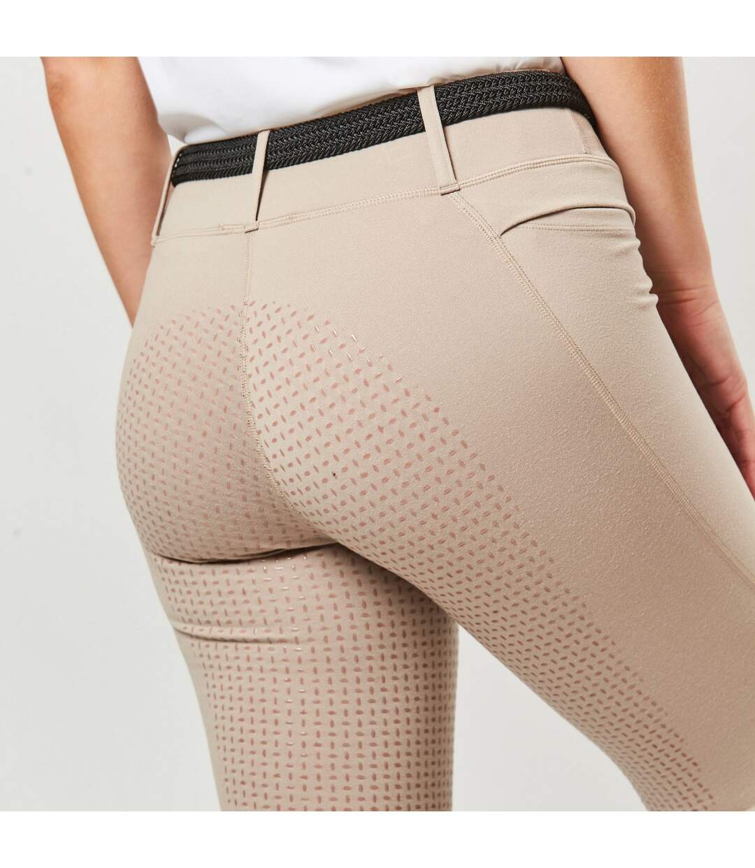 Collant d´équitation cool it femme beige Dublin-3