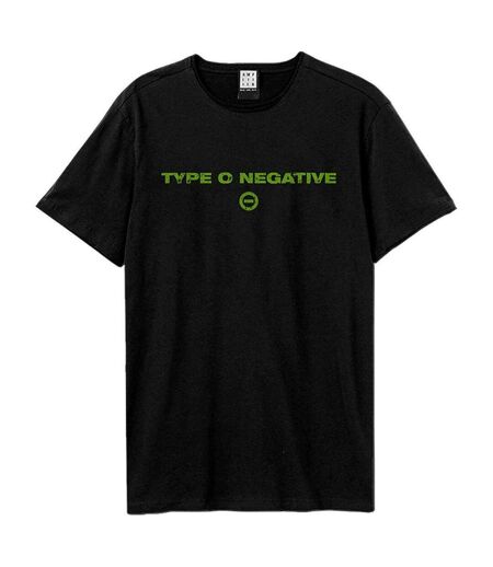 Unisex Adult Sun Type O Negative T-shirt Black Amplified