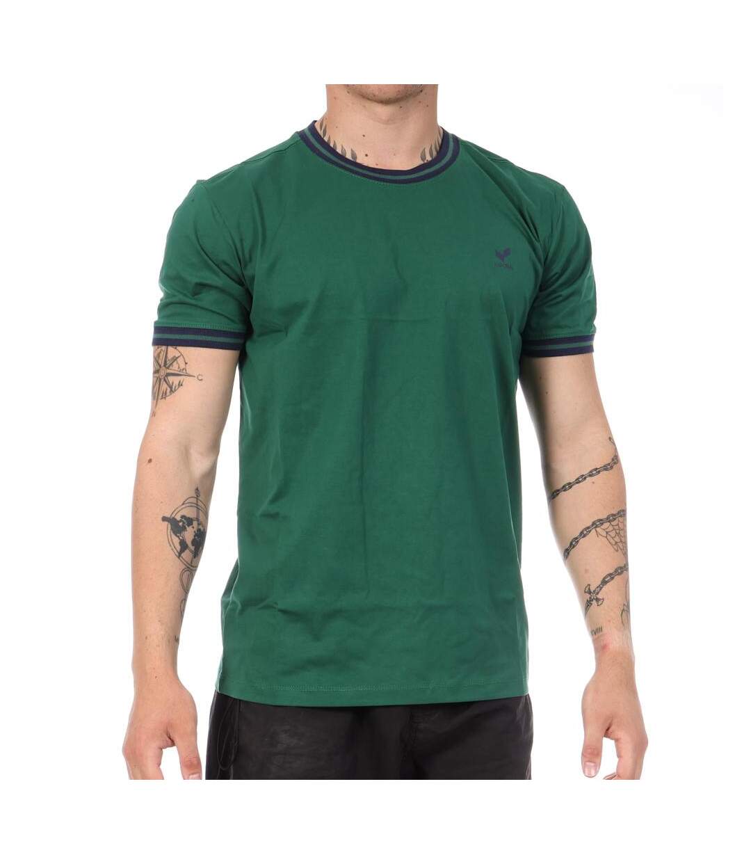 T-Shirt vert homme kaporal roll-1