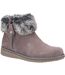 Hush Puppies Womens/Ladies Penny Suede Ankle Boots (Gray) - UTFS7582