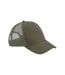 Casquette trucker adulte vert kaki Beechfield