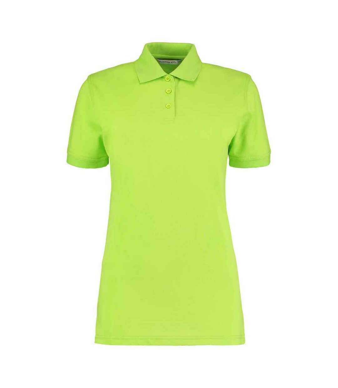 Polo femme vert clair Kustom Kit