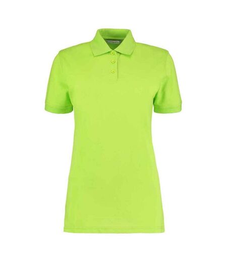 Polo femme vert clair Kustom Kit