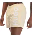 Short De Bain Style Logo Abas Homme Jaune Hugo-3