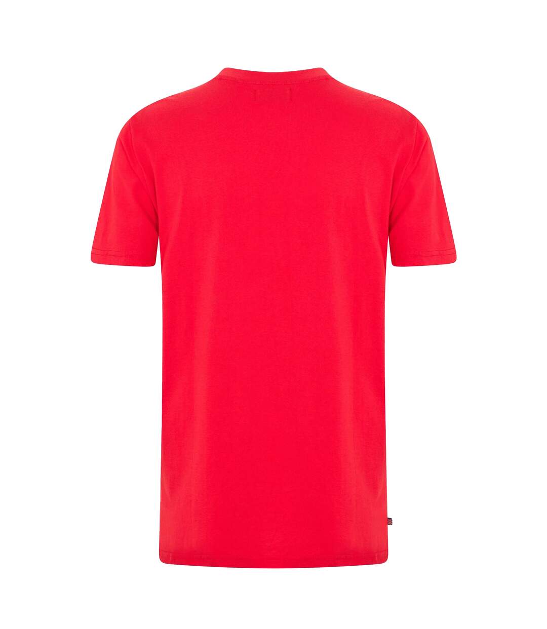 T-shirt Motif/style Logo Sur Poitrine London Homme Rouge Blanc Aquascutum-2