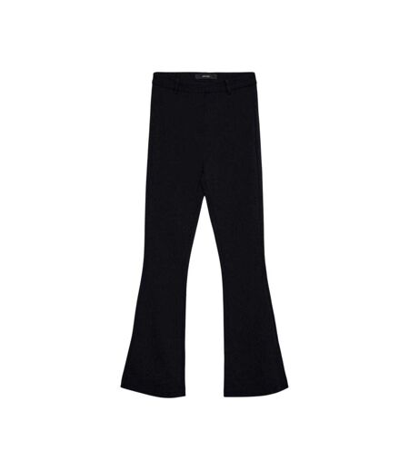 Womens/ladies Flared Trousers Black Vero Moda