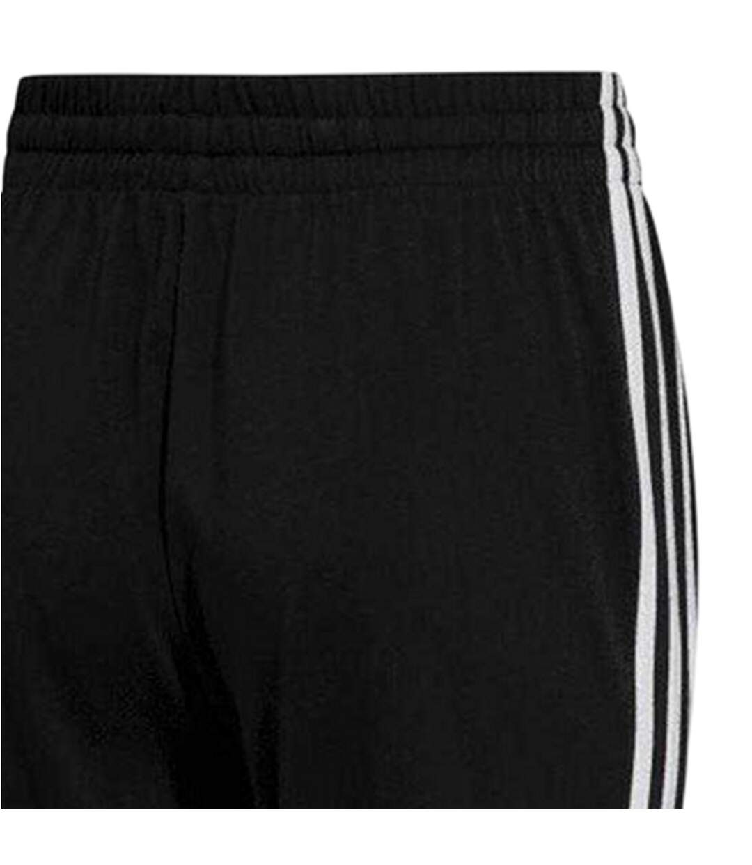 Mens Essentials 3 Stripes Joggers Black Adidas-4