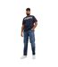 T-shirt Manches Courtes Motif/style Logo Homme Bleu Marine Foncé Jack And Jones-4