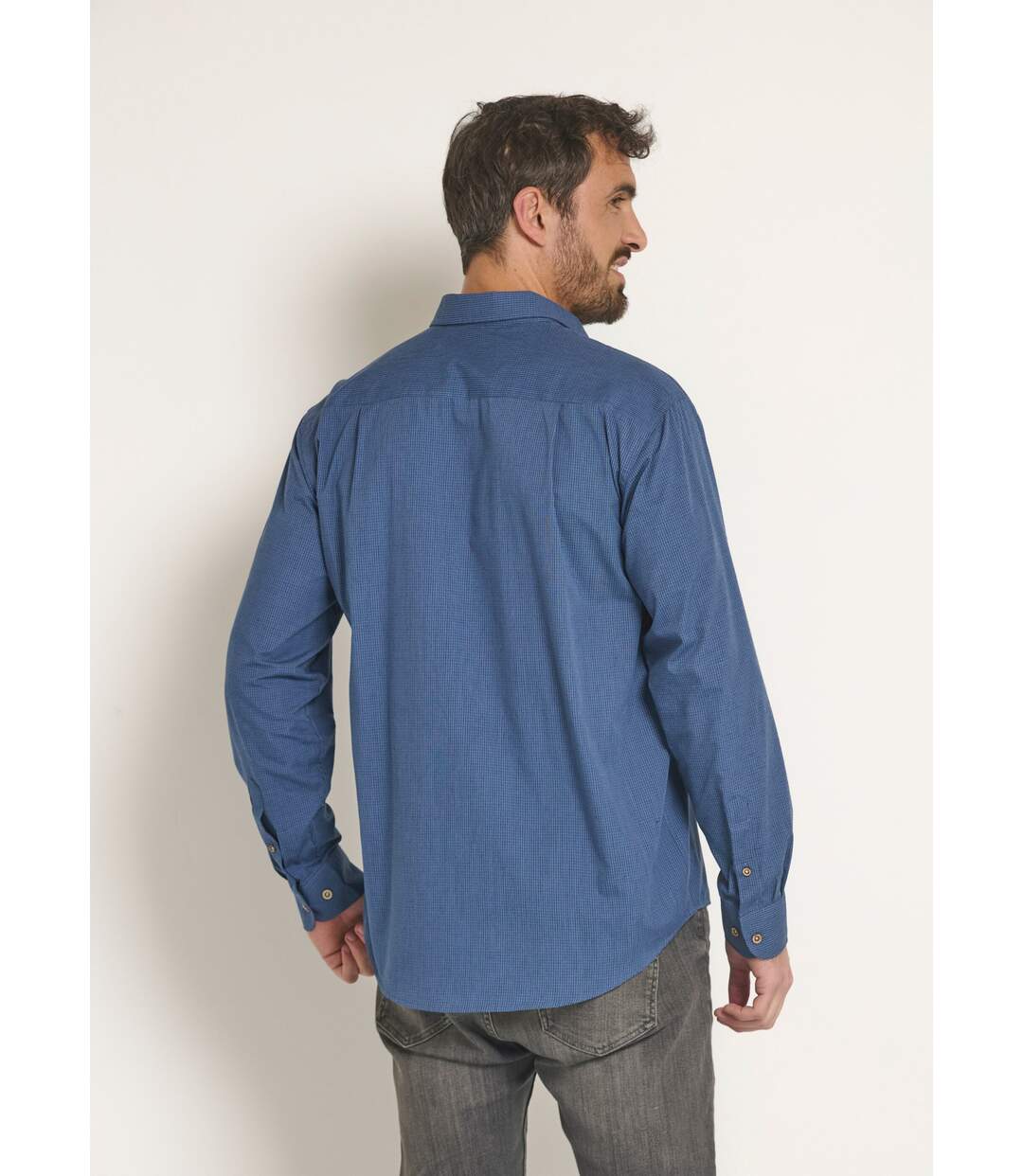 Chemise manches longues entretien facile-2