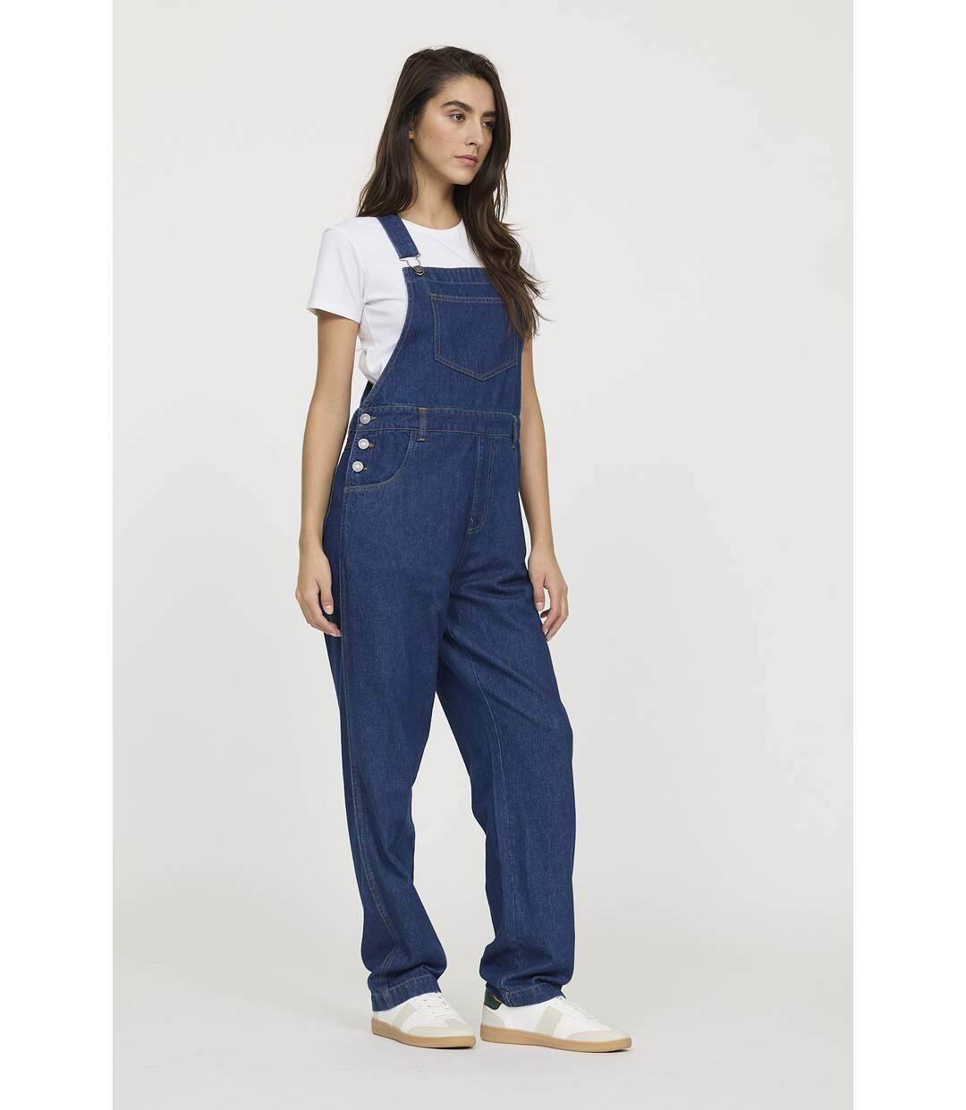 Salopette sans manches coton straight TESSY-2