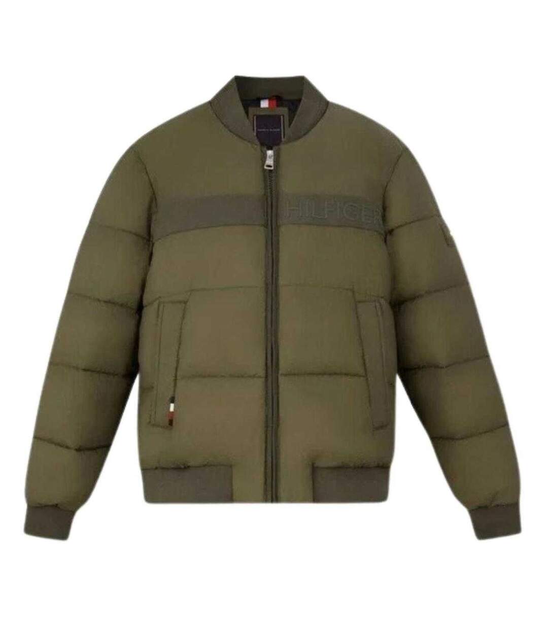 Blouson Aviateur Homme Vert Kaki Tommy Hilfiger-2