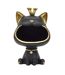 Vide-Poche Statue Chat 25cm Noir-2