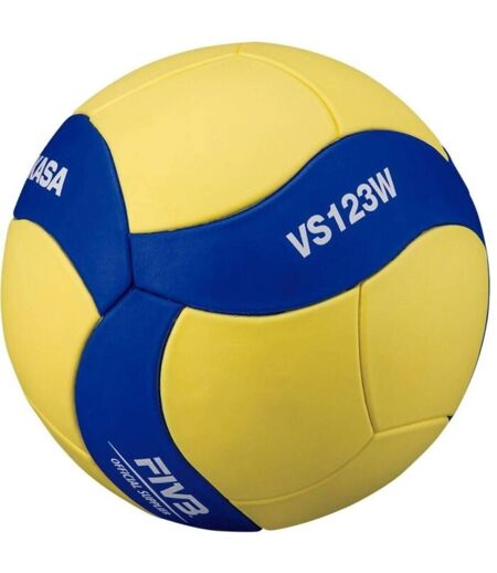 Ballon De Volley-ball Vs123w Taille 5 Bleu Jaune Mikasa