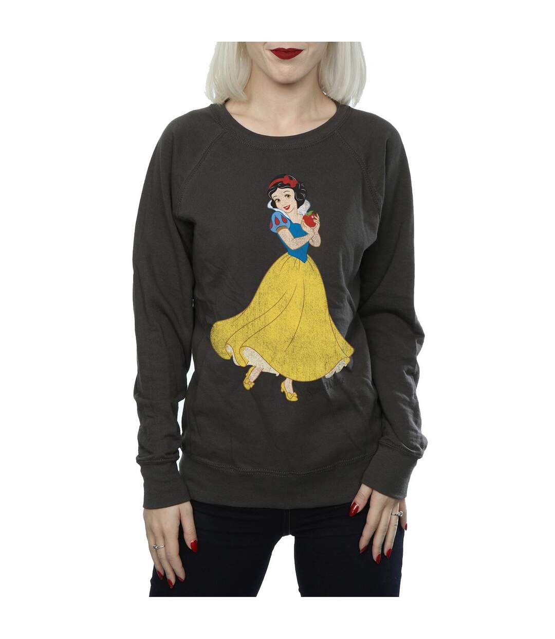 Disney Princess - Sweat CLASSIC SNOW WHITE - Femme (Graphite clair) - UTBI10131-3