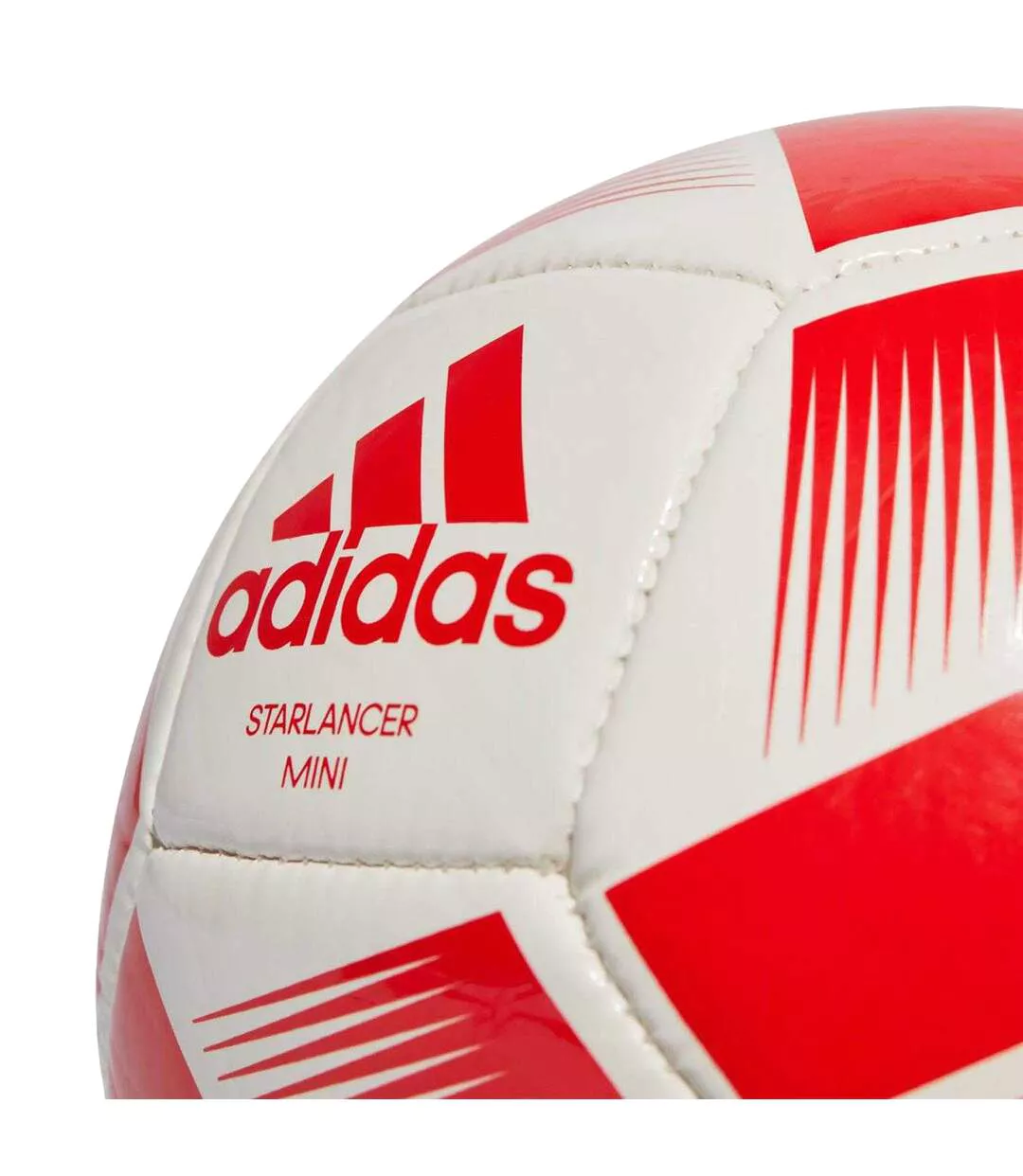 Ballon De Foot Starlancer Taille 1 Blanc Rouge Adidas-3