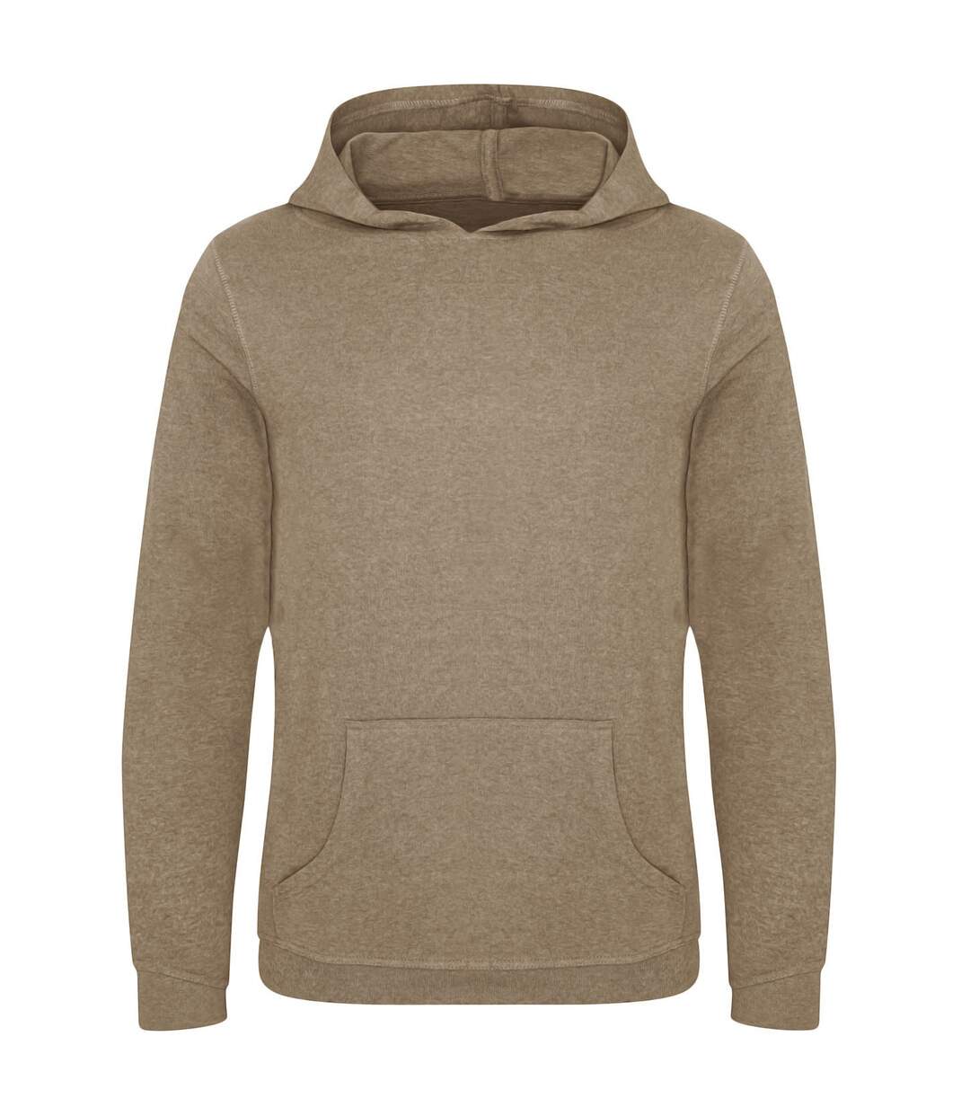 Sweat à capuche lusaka regen homme beige foncé Awdis