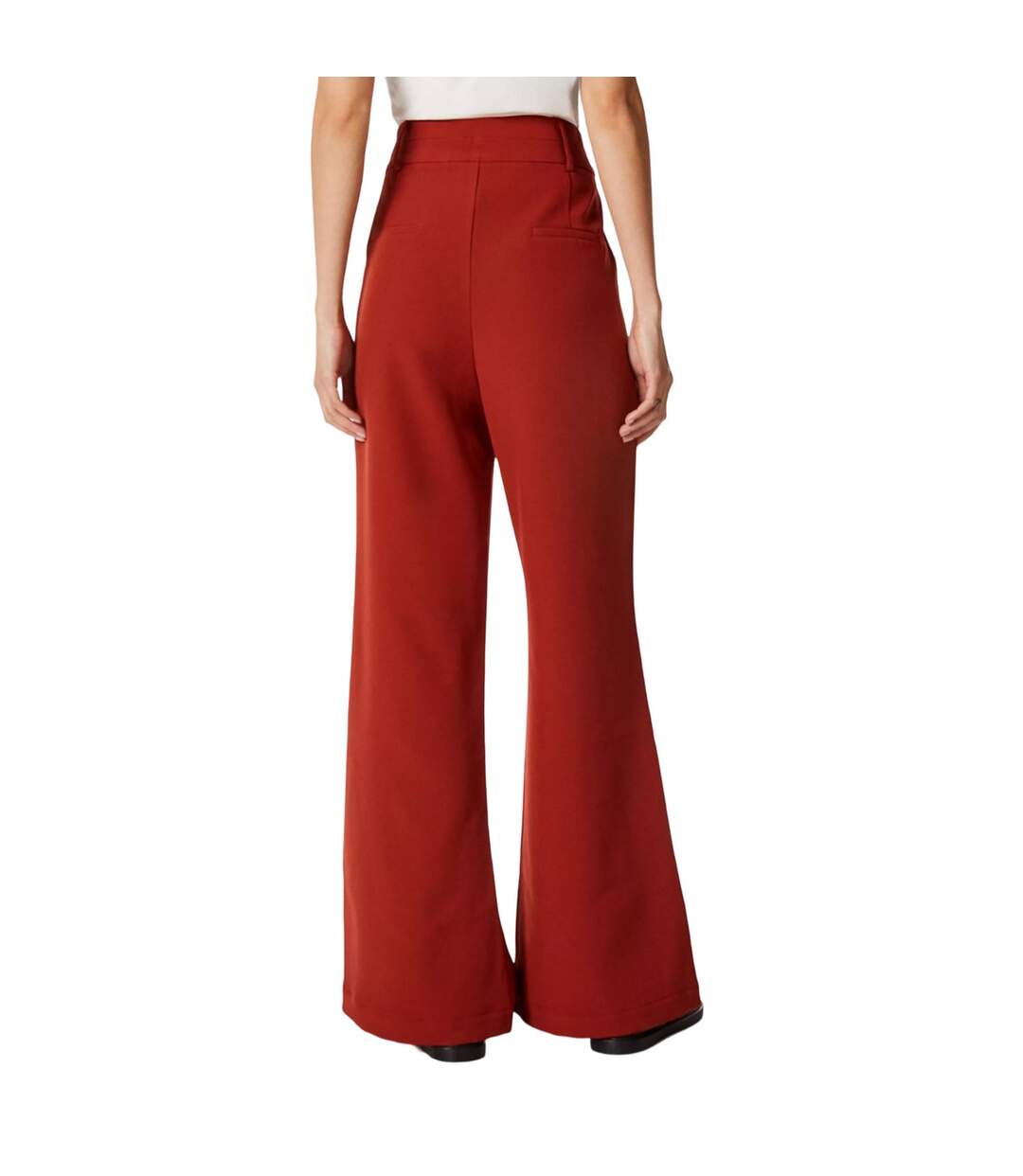 Pantalon femme rouille Principles