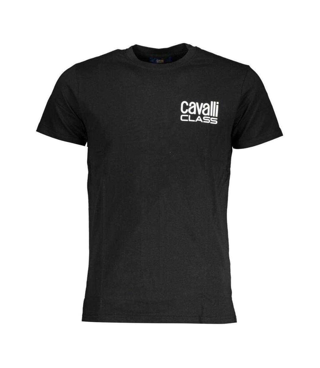 Unisex Adult Bold Logo T-shirt Black Cavalli Class-2