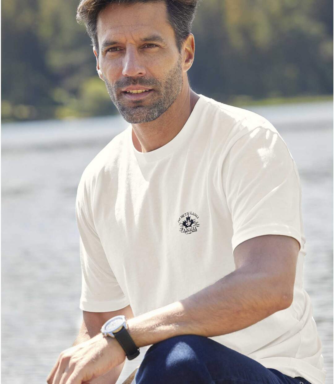 4er-Pack T-Shirts Kanada Atlas For Men