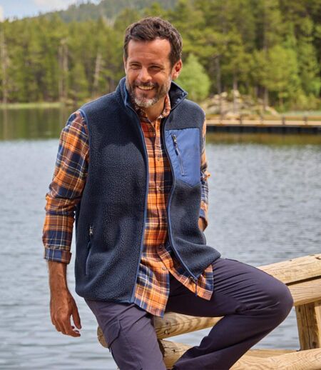 Le Gilet Sans Manches Sherpa