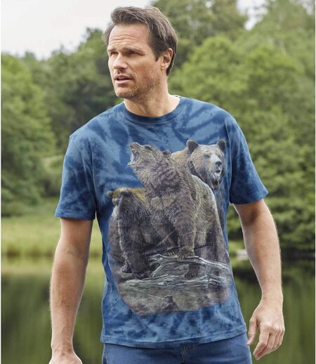 T-shirt Tye and Dye Grizzli