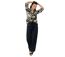 Top style chemisier en viscose léger ASHLEY motif fleuri Coton Du Monde-1