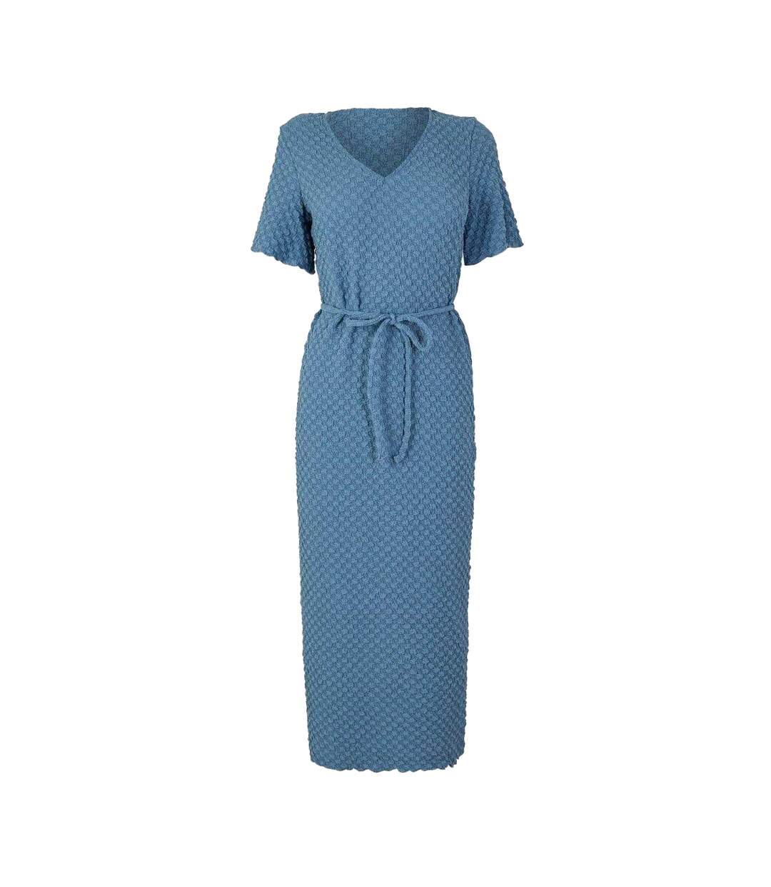 Robe Mi-longue Motif/style Bulles Femme Bleu Gris Vero Moda-3