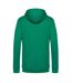 Mens hoodie kelly green B&C-2
