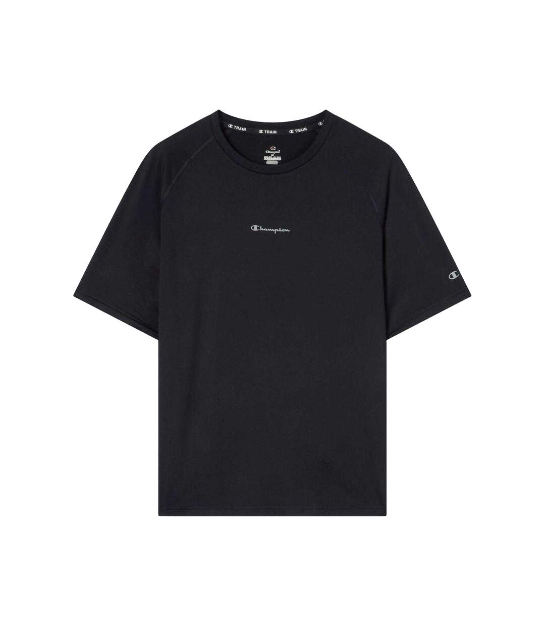 Mens Quick Dry Performance T-shirt Black Champion-2