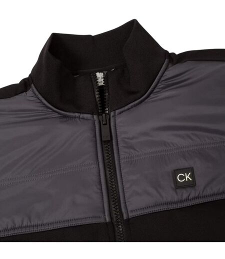 Mens Regular Hybrid Jacket Black Calvin Klein